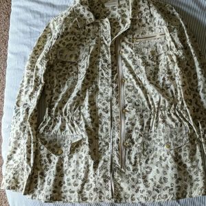 Animal print jacket